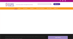 Desktop Screenshot of family-focus.org